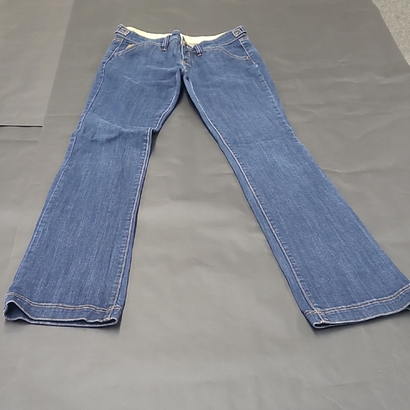 BCBG Maxazria Women's Blue Flare Jeans Size 28 - Picture 2 of 11